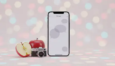 Sade iMessage arayüzü