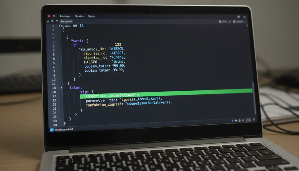 Örnek ekran: Ajanın fonksiyon çağrısı oluştururkenki JSON çıktısı