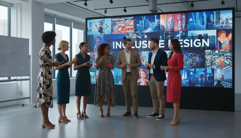 Inclusive governance: humans correct algorithmic bias before content reaches the audience.