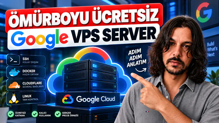 Google Cloud Ücretsiz VPS ve Hosting Sunucusu Kurulumu