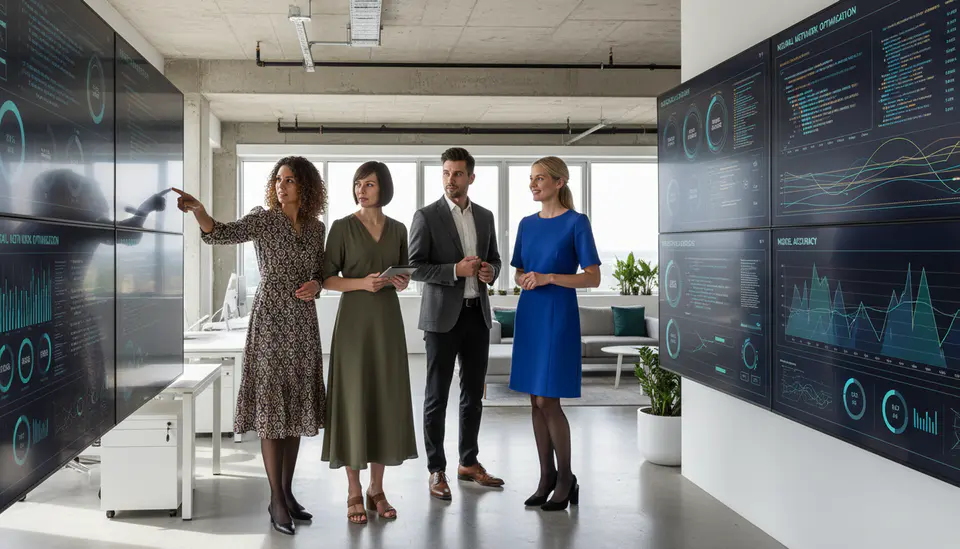 Human experts supervise autonomous agents through rich dashboards.