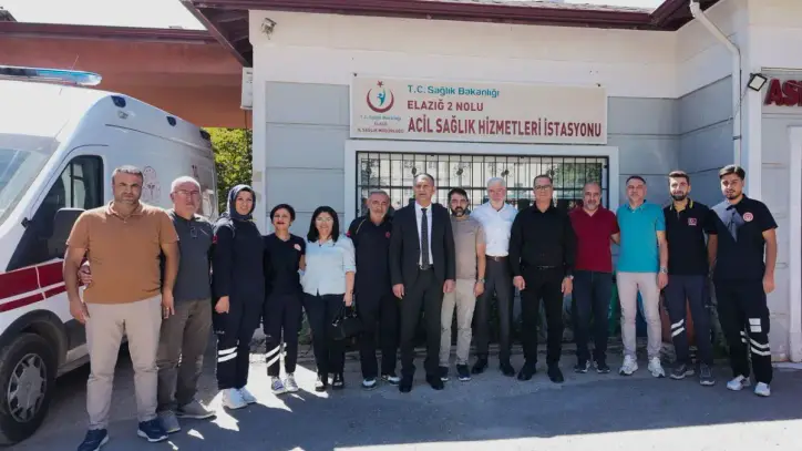 112 Acil Sağlık İstasyonlarına Ziyaret