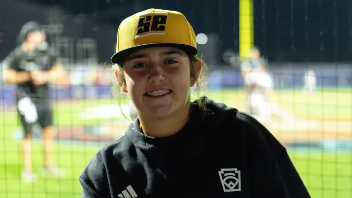 12-year-old girl steals the show at Little League World Series