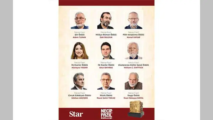 13. Necip Fazıl Ödülleri'nin kazananları belli oldu