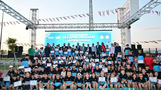 16 branştan 36 bin çocuk spor eğitim aldı - Bursa Haberleri - Habertürk Yerel Haberler