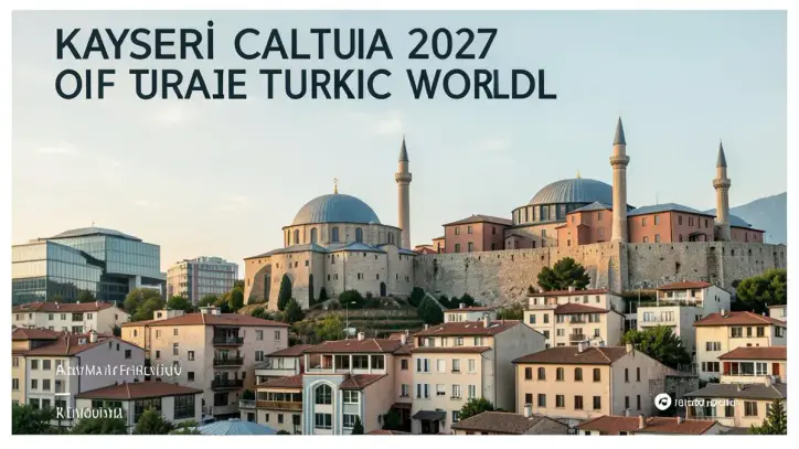 2027 Türk Dünyası Kültür Başkenti Kayseri'nin Logosu Tanıtıldı