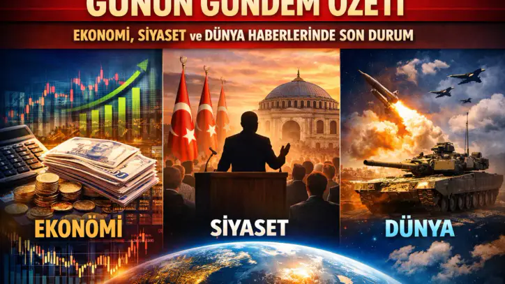 28 Ağustos gündemi: Ekonomi, siyaset yoğun tempo