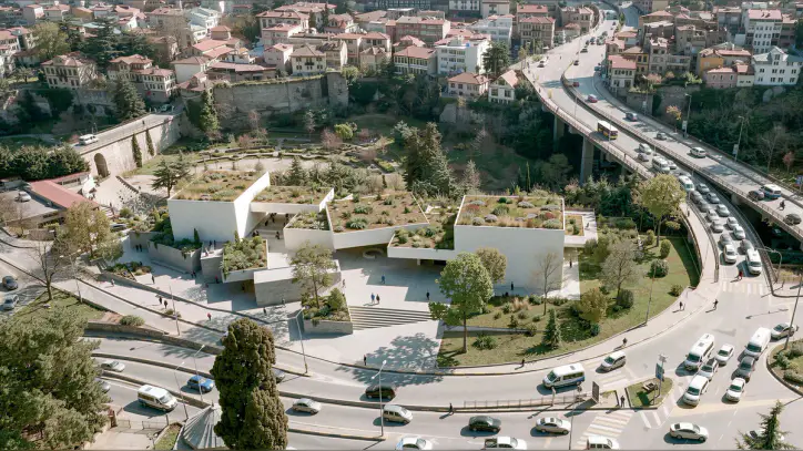 3. Ödül, Trabzon Büyükşehir Belediyesi Kültür ve Sanat Merkezi Ulusal Mimari Proje Yarışması - Arkitera