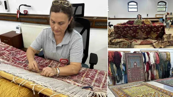500 yıllık saray seccadeleri sergilenmeye hazırlanıyor
