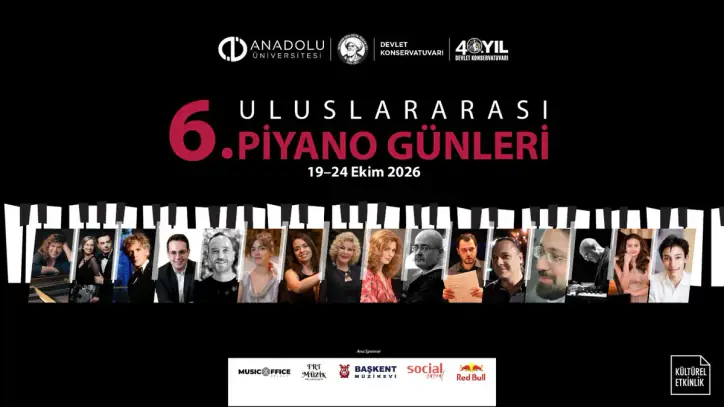 6. Uluslararası Piyano Günleri müzikseverlerle buluşmaya hazırlanıyor