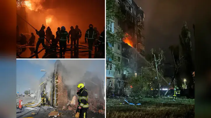 8 killed, dozens wounded in Russian strikes on Ukraine as Putin warns Europe against sending troops