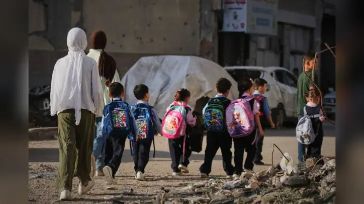 A US charity plans to use AI to monitor its Gaza classrooms for 'hateful' speech