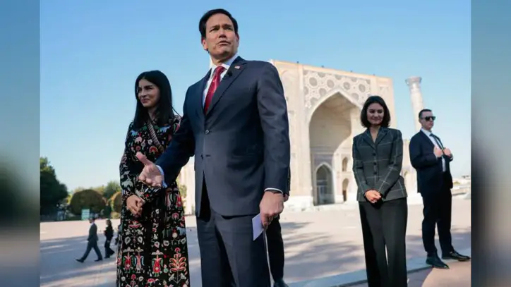 Rubio is in Uzbekistan to promote US ties and trade with Central Asia