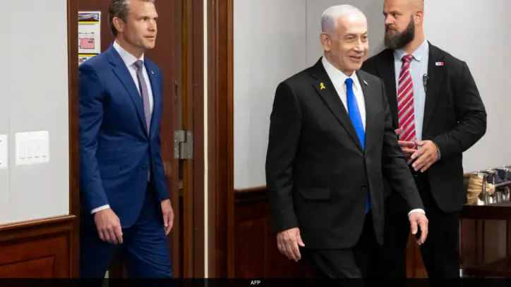 Pete Hegseth Makes Surprise Visit To Israel, Meets Netanyahu: Report