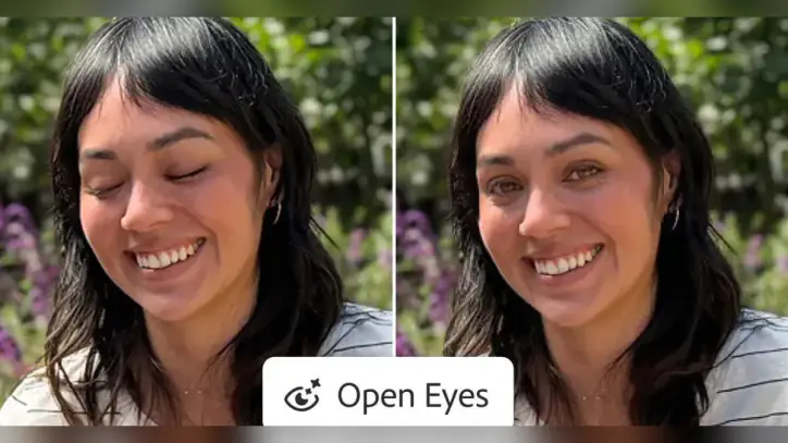 Adobe Lightroom mobile can now open closed eyes in photos with a simple tap