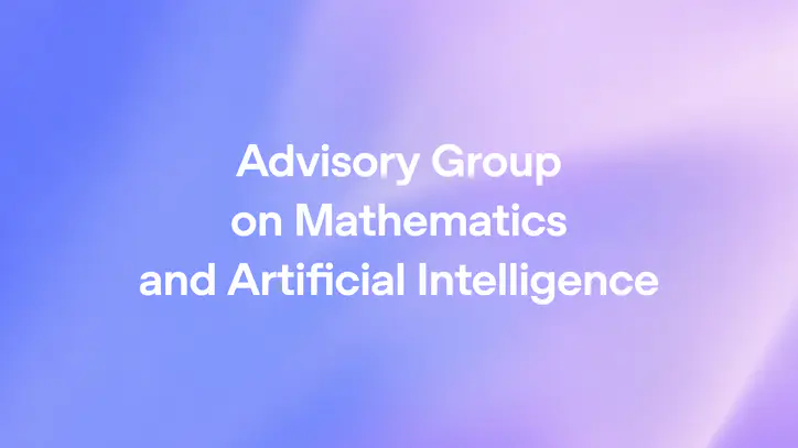 Advisory Group on Mathematics and Artificial Intelligence
