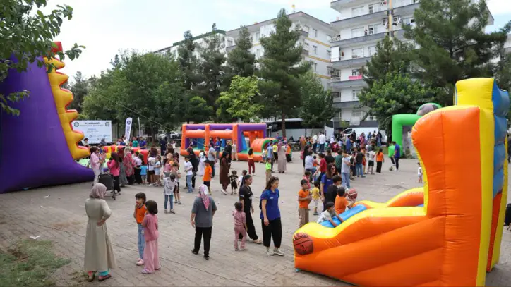 Ahmed Arif Parkı’nda çocuklar spor şenliğinde buluştu