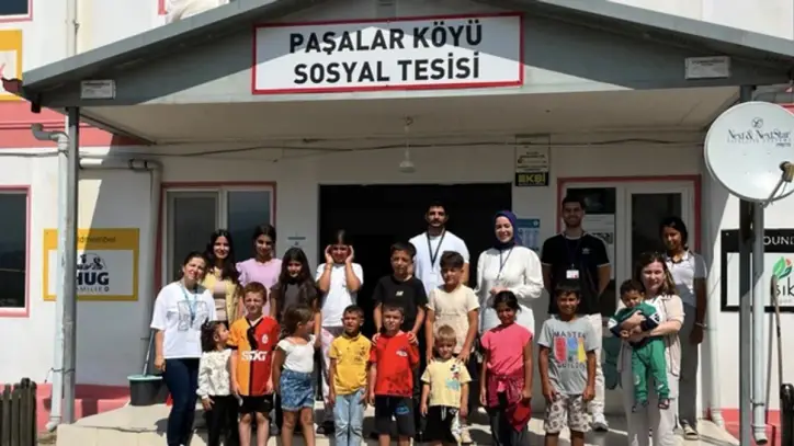 Akçakoca'da tarım işçilerinin çocuklarına sağlık taraması - Düzce Haberleri - Habertürk Yerel Haberler