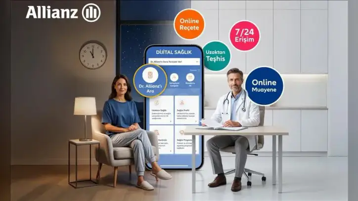 Allianz Türkiye'den ihtiyaca göre dijital sağlık hizmeti