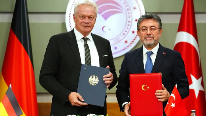 Almanya ile tarım ve gıdada iş birliği için ortak niyet beyanı