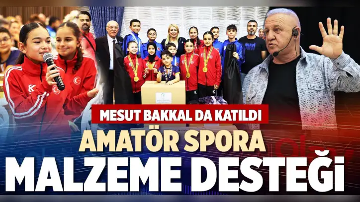 AMATÖR SPORA MALZEME DESTEĞİ