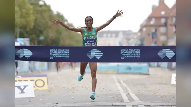 Amebaw adds world 5km crown to Ultimate win in Copenhagen | News | Copenhagen 26 | World Athletics Road Running Championship