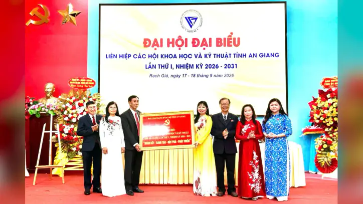 An Giang Eyaleti Bilim ve Teknoloji Dernekleri Birliği Birinci Kongresi, 2026-2031 dönemi
