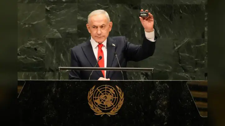 An isolated Netanyahu was defiant at UN as he seeks reelection at home
