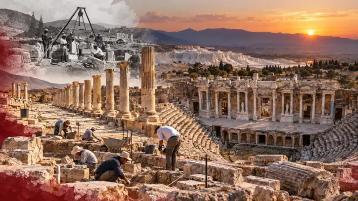 Anadolu'nun yeni keşifleri Pamukkale'de anlatılacak