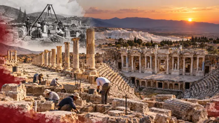 Anadolu'nun yeni keşifleri Pamukkale'de anlatılacak