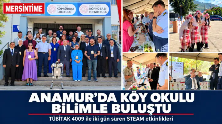 Anamur’da Bilim ve Teknoloji Köy Okuluna Taşındı