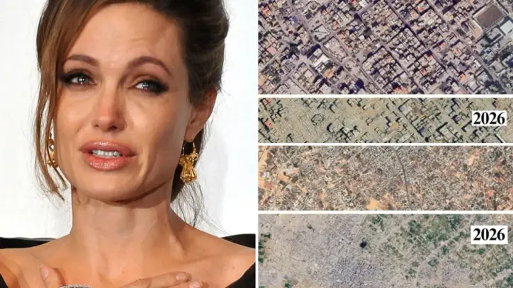 Angelina Jolie Gazze’nin yıkımını gözler önüne serdi: 'Tüm mahalleler çökmüş halde'