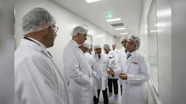 Ankara'da aşı ve biyoteknoloji tesisi Keyvac, Sağlık Bakanı Memişoğlu'nu ağırladı