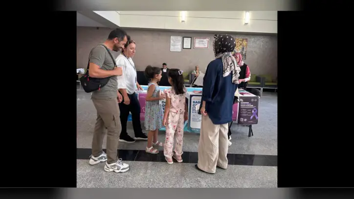 Anne sağlığı için farkındalık standı (Erzincan)