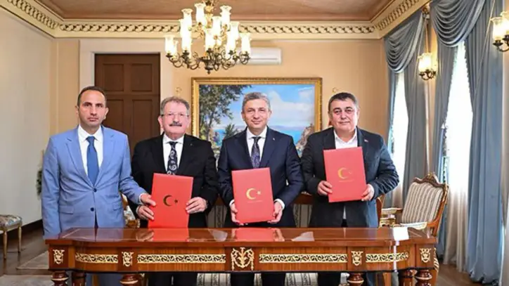 Aksu'ya yeni sağlık tesisi için protokol