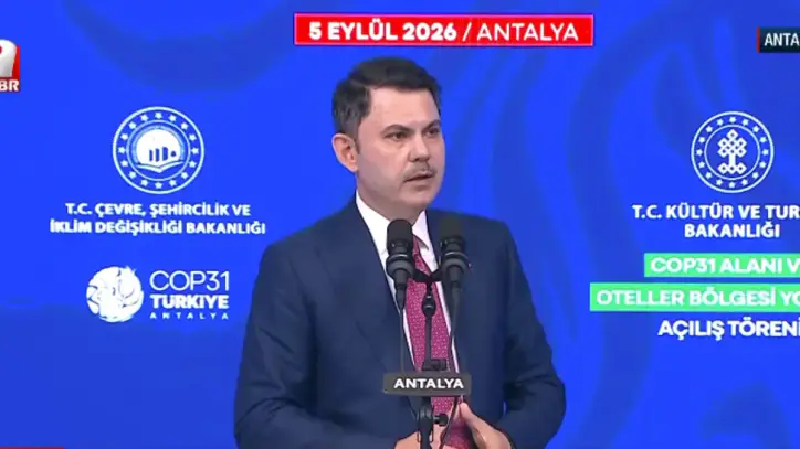 Antalya COP zirvesine hazırlanıyor! Murat Kurum: Türkiye'nin çevreci vizyonu bu merkezden yükselecek