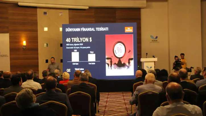 Antalya'da ekonomi, pazarlar ve kaynak pazarlardaki riskler değerlendirildi