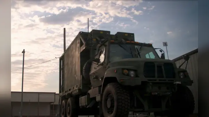 The Tactical Intelligence Targeting Access Node (TITAN) is what the Army considers its next-generation, Artificial intelligence (AI)-enabled, expeditionary, maneuverable intelligence ground station. (Army photo).