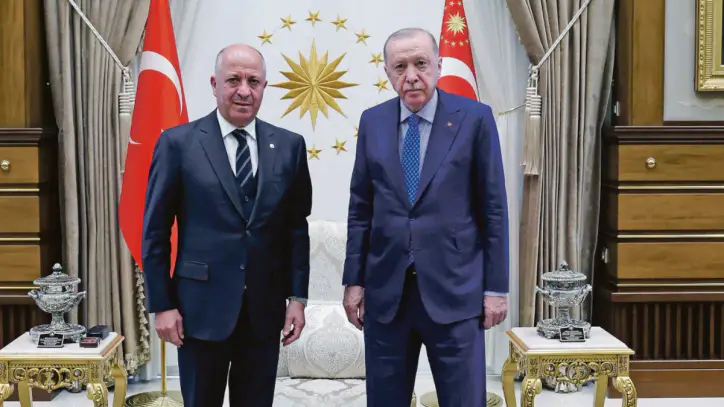 ASO, vizyon projelerini Cumhurbaşkanı Erdoğan'a sundu