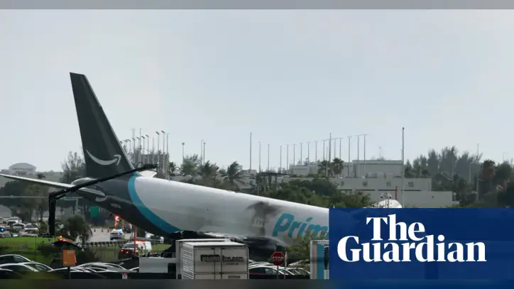 At least five dead after Amazon cargo plane crashes at Miami airport