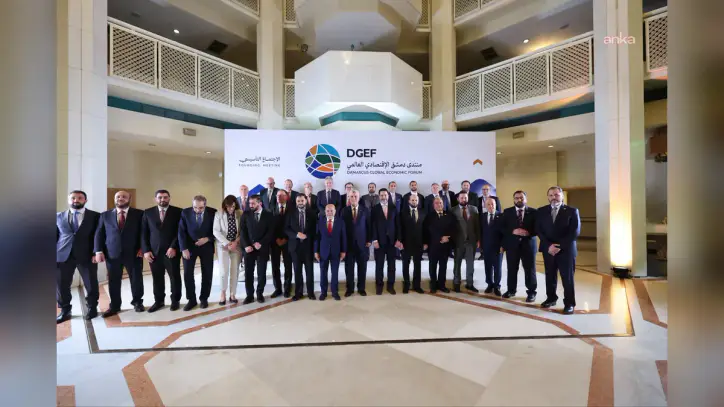 Bakan Bolat: Şam Dünya Ekonomi Forumu bölgemizin ekonomik geleceği açısından tarihi bir adım