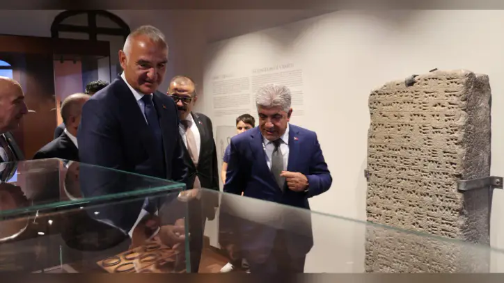 Bakan Ersoy, Adıyaman’daki kültür yatırımlarını ve restorasyonları inceledi
