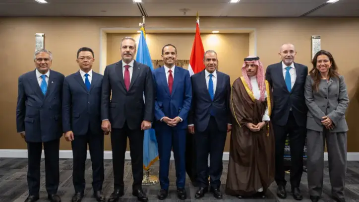 Bakan Fidan Türkiye-Mısır-Pakistan-Suudi Arabistan Dışişleri Bakanları Toplantısı’na katıldı