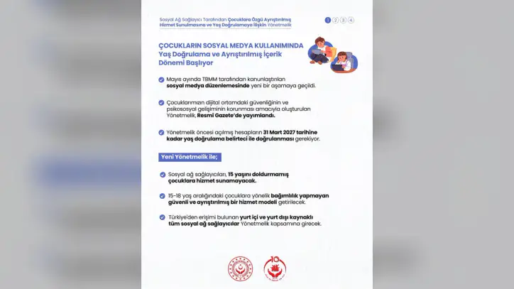 Bakan Göktaş, sosyal medya için e-Devlet'le yaş doğrulamanın zorunlu olduğunu duyurdu