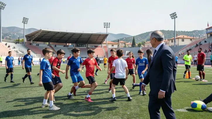 Bakan Osman Aşkın Bak Yaz Spor Okulları Kapanış Şenliği'ne Katıldı