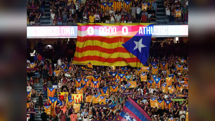 Barcelona scraps Spain World Cup tribute amid fans’ Catalan flag support