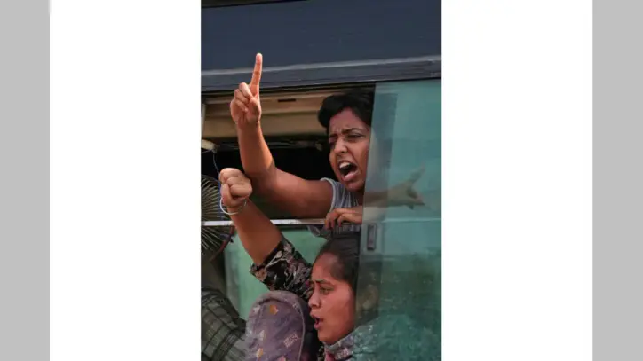 See the world in vertical: Top photos by AP photojournalists