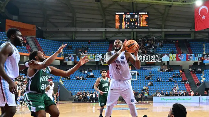 Basketbol Şampiyonlar Ligi'nde Trabzonspor uzatmalarda kazandı