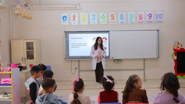 Bayburt'ta öğrenciler sağlık konusunda bilgilendirildi - Bayburt Haber - Habertürk Yerel Haberler
