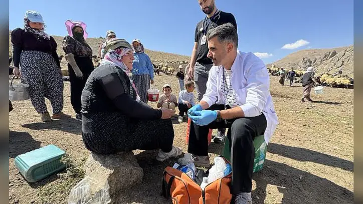Berivanlar için yaylada sağlık hizmeti